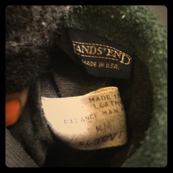 Lands end dark green boot fold over pull on - Picture 7 of 8